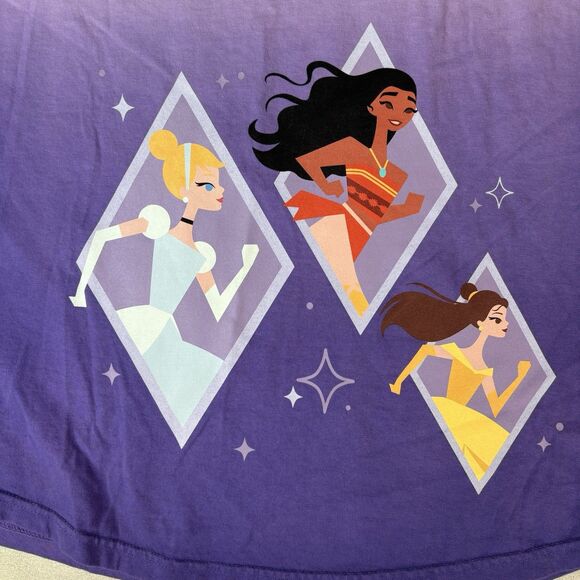 Disney Parks 2023 runDisney Princess Half Marathon Weekend Spirit Jersey XL NWT - Picture 5 of 10